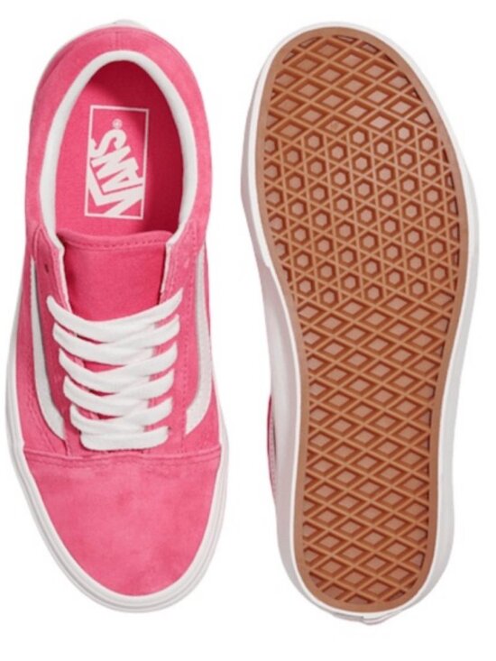 VANS • Old Skool Honeysuckle Pink Sneakers • Women’s 8 • With Box - Picture 1 of 9